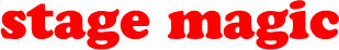 stage magic + table magic